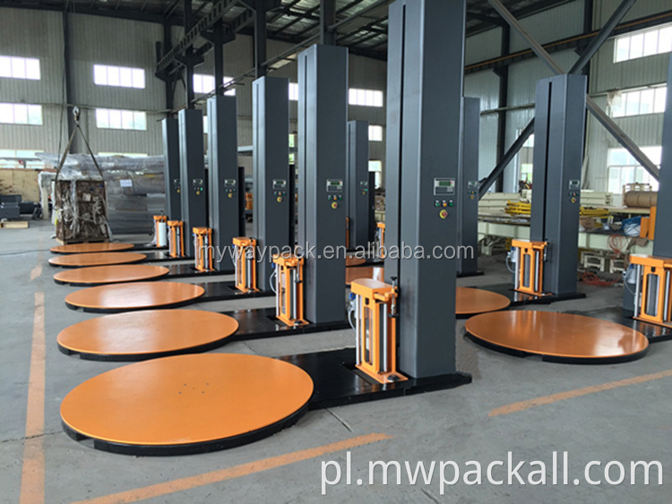 Owijarka paletowa w pełni automatyczna maszyna do pakowania w kartony do pakowania w folię termokurczliwą